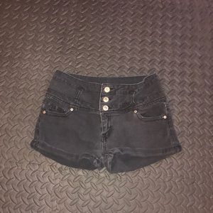 High rise, size 9 jean shorts